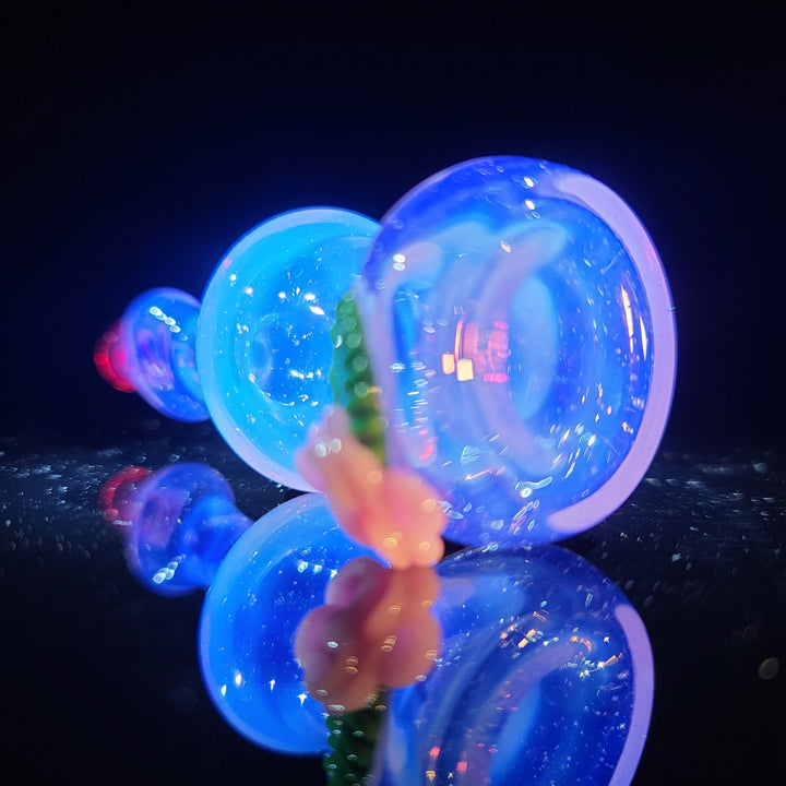 Rose Chillum Glass Pipe Chillery Bogart   