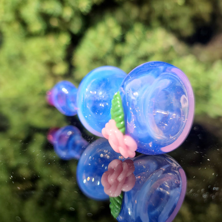 Rose Chillum Glass Pipe Chillery Bogart   