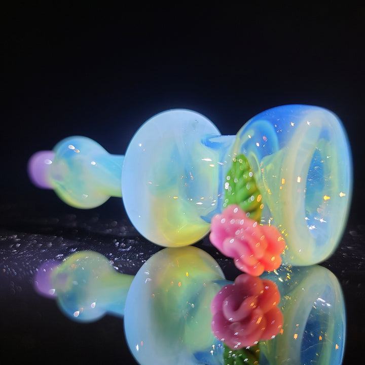 Rose Chillum Glass Pipe Chillery Bogart   