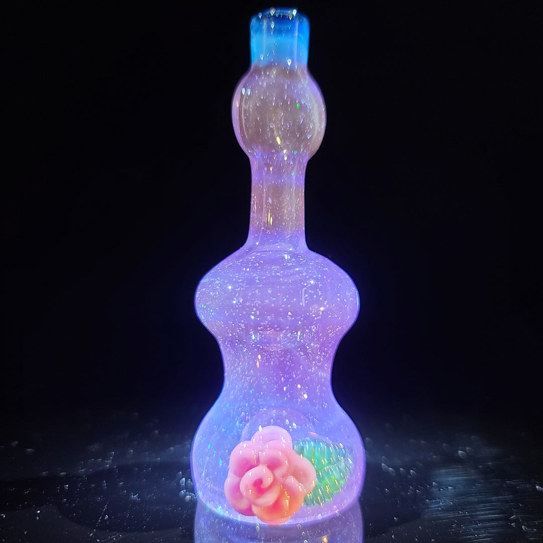 Rose Chillum Glass Pipe Chillery Bogart   