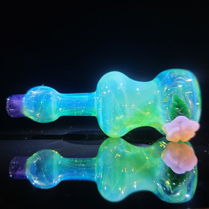 Rose Chillum Glass Pipe Chillery Bogart   