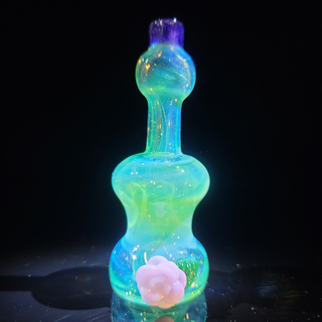 Rose Chillum Glass Pipe Chillery Bogart   