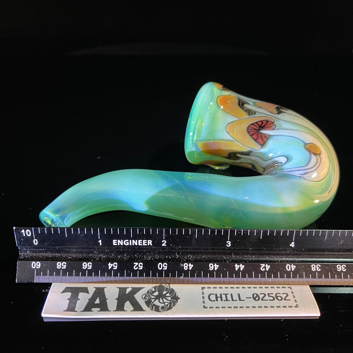 Hand Painted Mushroom Sherlock  Chillery Bogart   