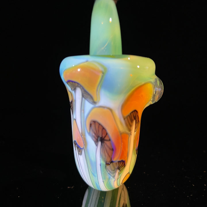 Hand Painted Mushroom Sherlock  Chillery Bogart   