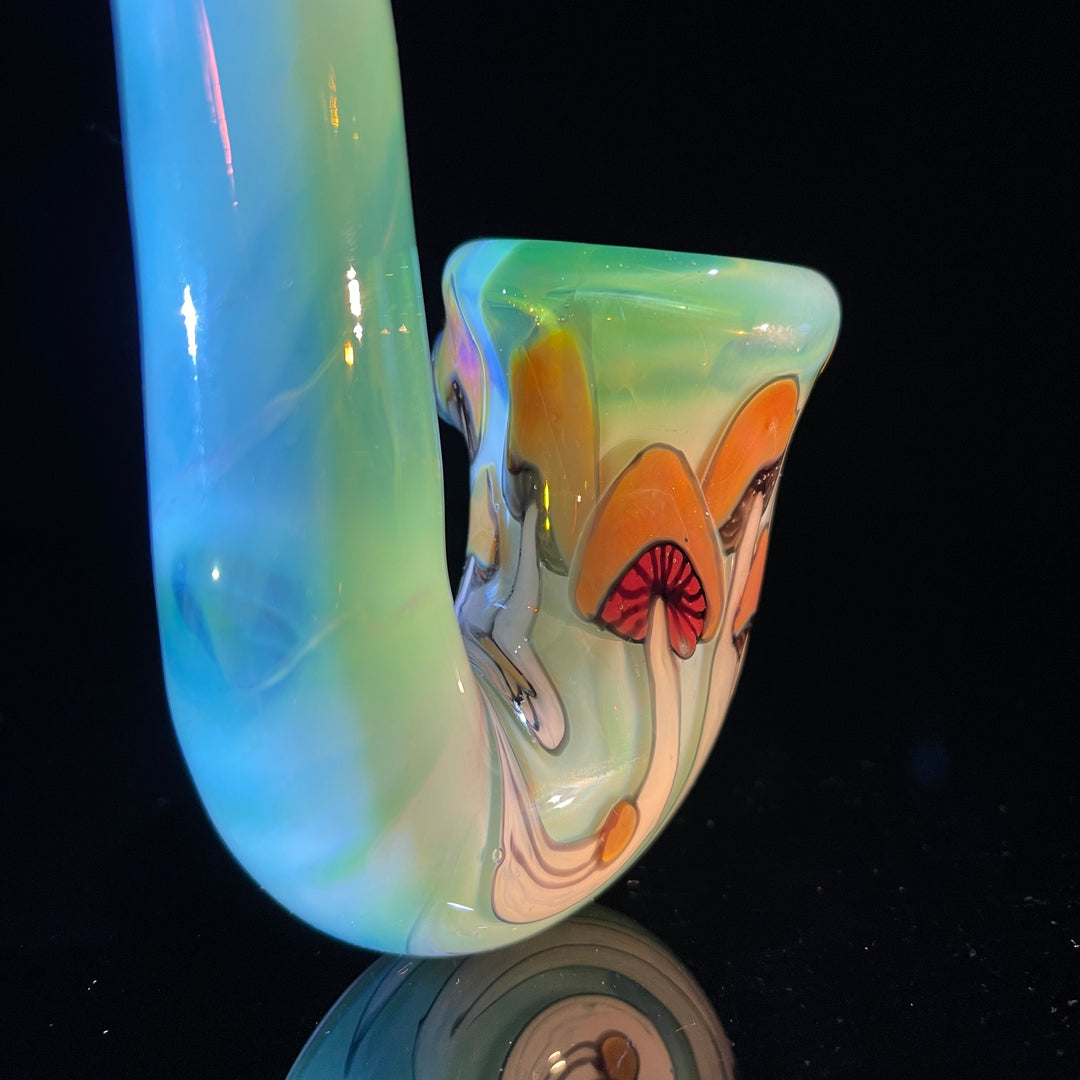 Hand Painted Mushroom Sherlock  Chillery Bogart   