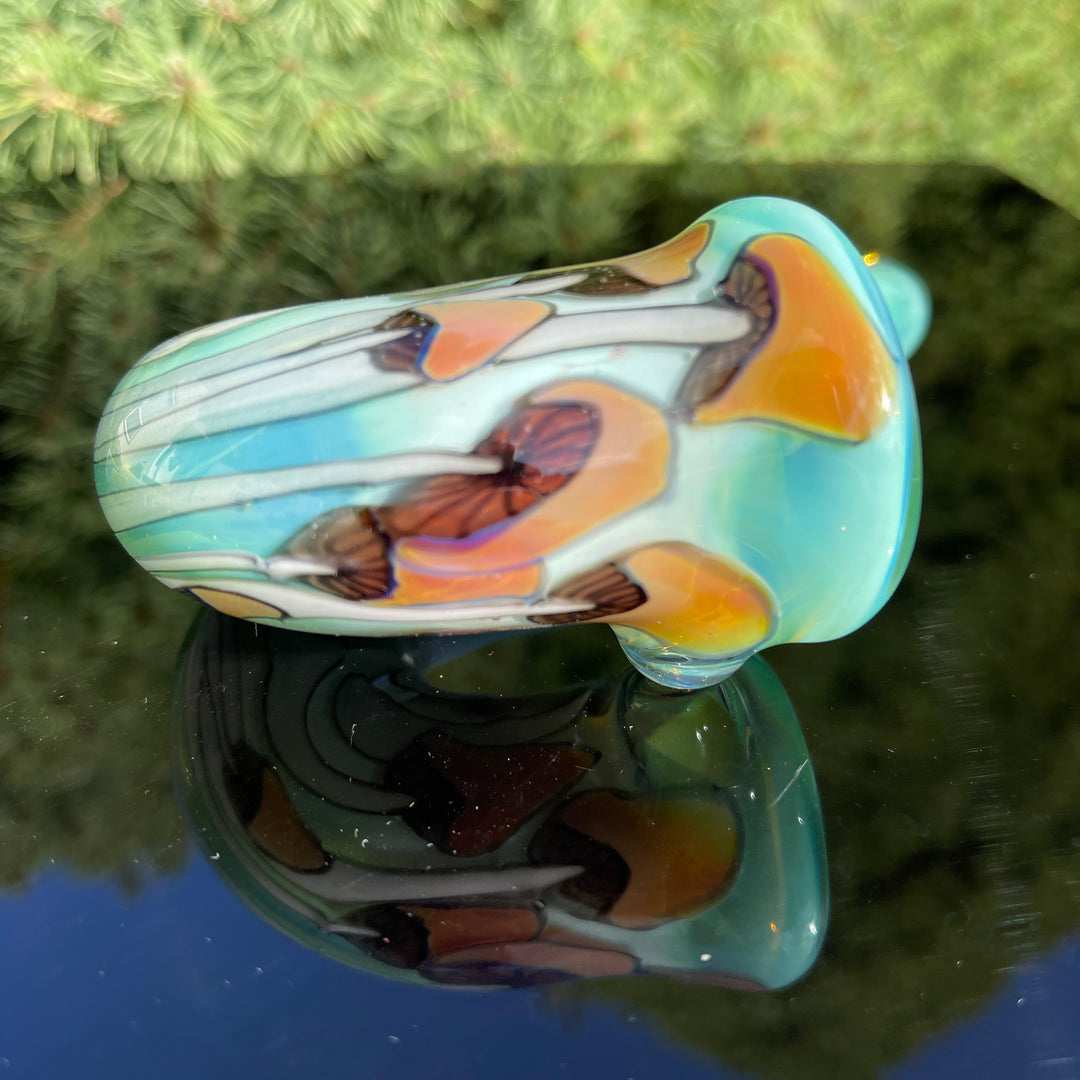 Hand Painted Mushroom Sherlock  Chillery Bogart   