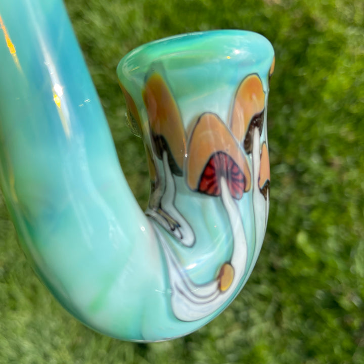 Hand Painted Mushroom Sherlock  Chillery Bogart   