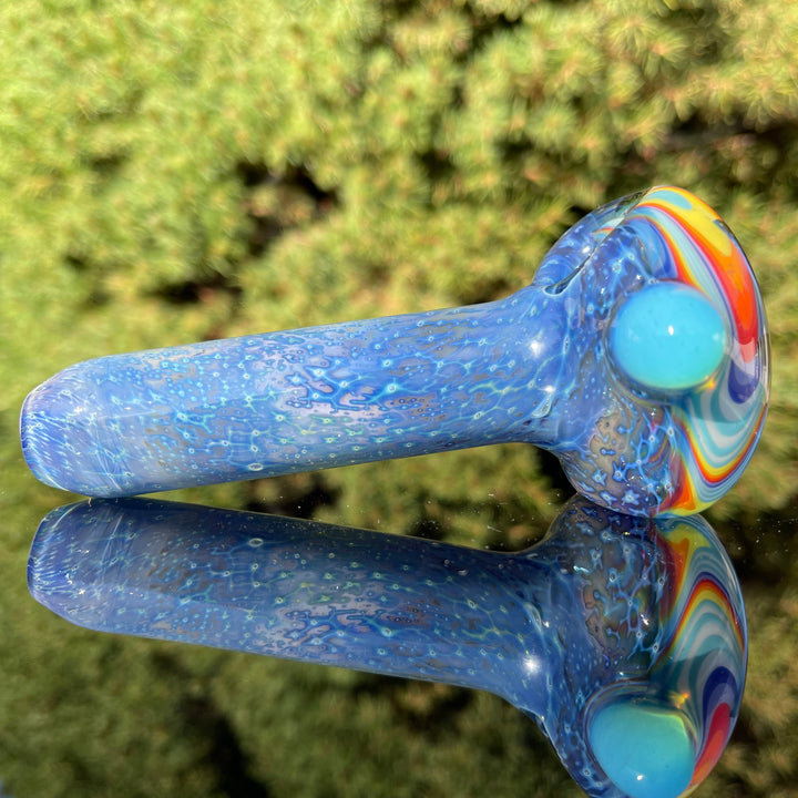 Hand Painted Disc Flip Spoon  Chillery Bogart   