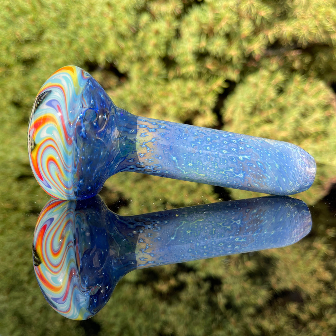 Hand Painted Disc Flip Spoon  Chillery Bogart   