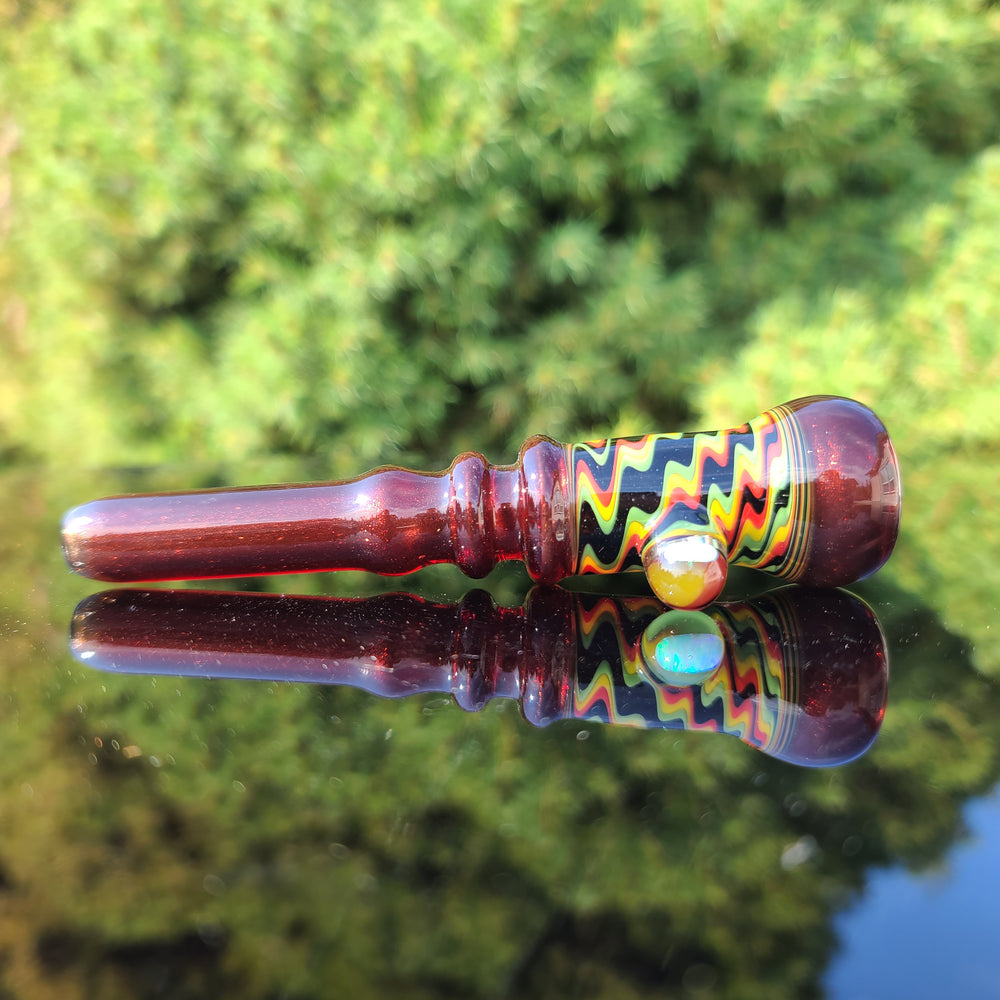 Heady Reversal Chillum Glass Pipe Cristo   
