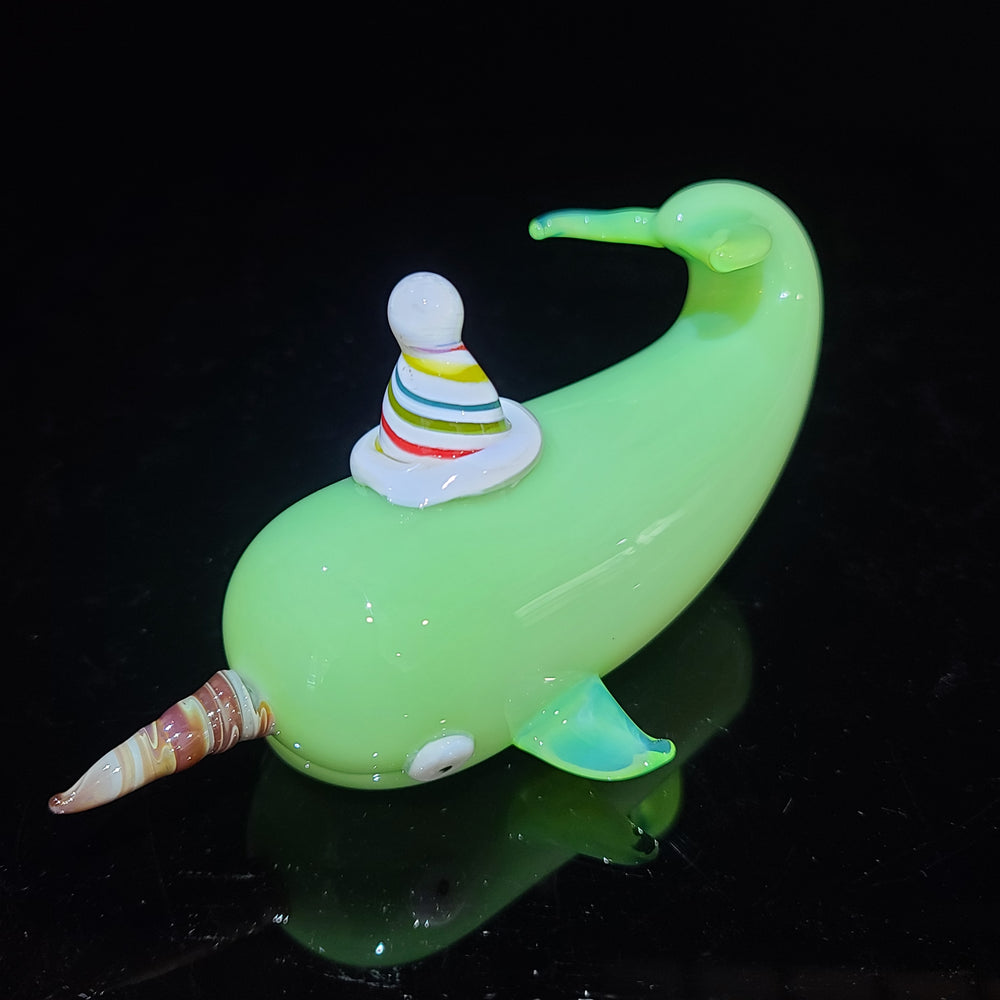 Narwhal Glass Pipe Glass Pipe Dellene Peralta Glass   