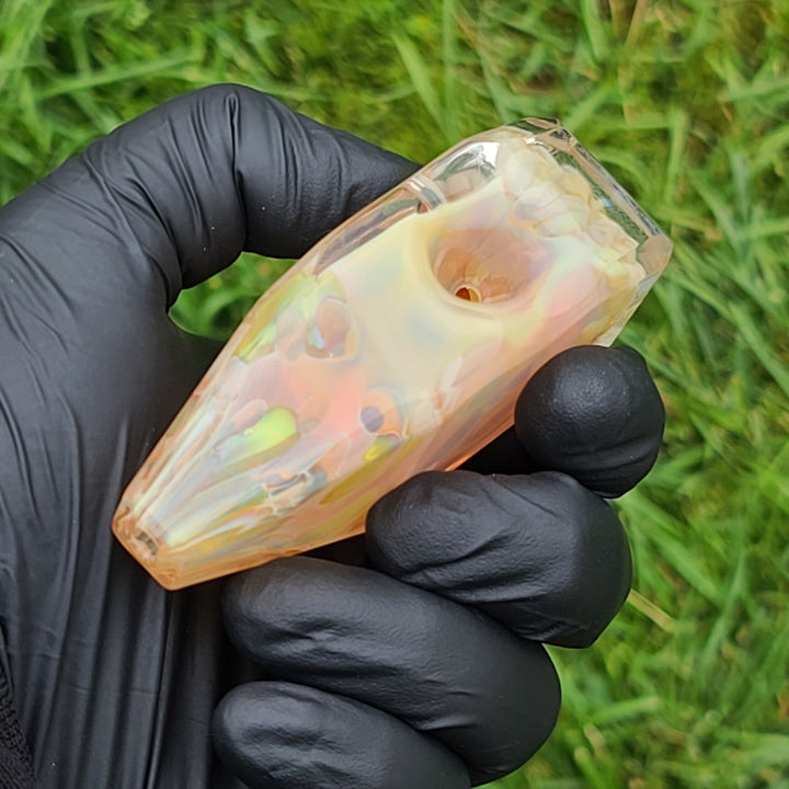 Crystal Fume Pipe Glass Pipe Dellene Peralta Glass   