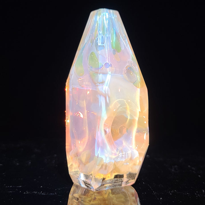 Crystal Fume Pipe Glass Pipe Dellene Peralta Glass   