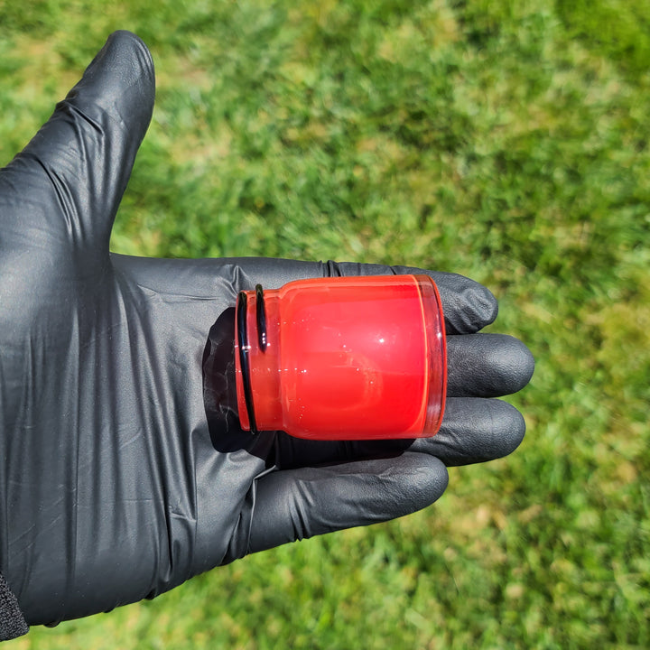 Red Jar - Large Accessory Empty 1 Glass   