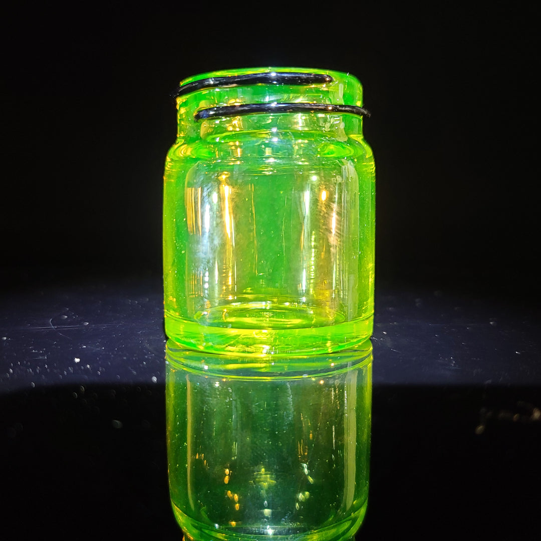 Yellow Jar - Large Accessory Empty 1 Glass   