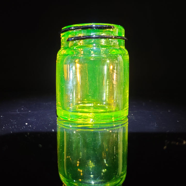 Yellow Jar - Large Accessory Empty 1 Glass   