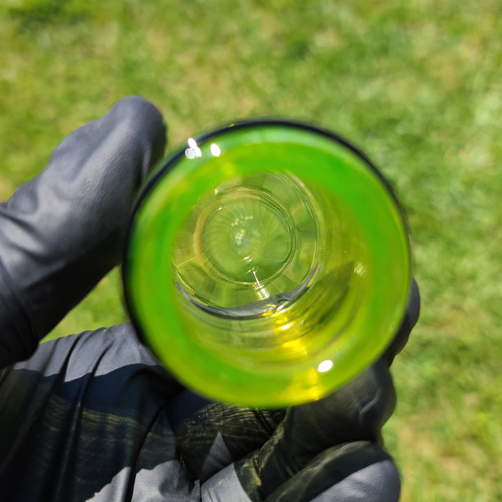 Yellow Jar - Large Accessory Empty 1 Glass   