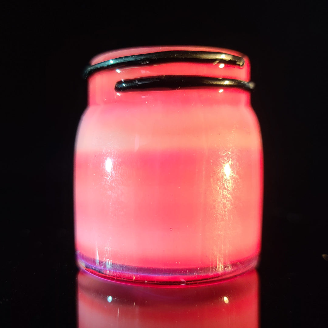 Red Sunset Jar - Large Accessory Empty 1 Glass   