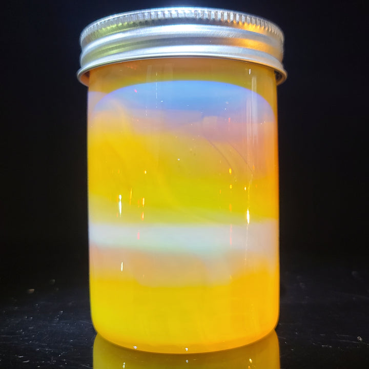 Sunrise Jar - 8oz  Empty 1 Glass   