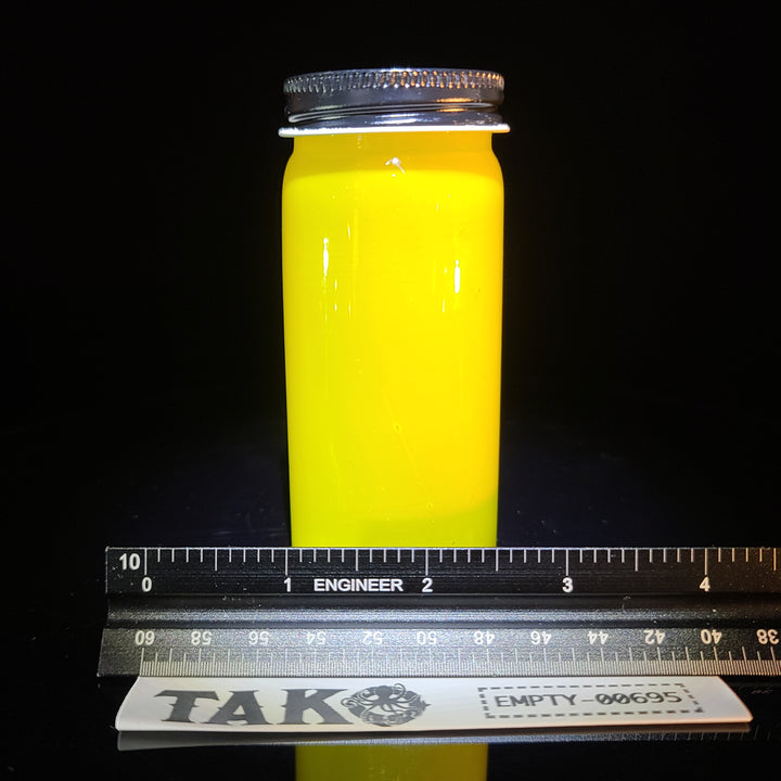 Solid Yellow Jar - Tall Accessory Empty 1 Glass   