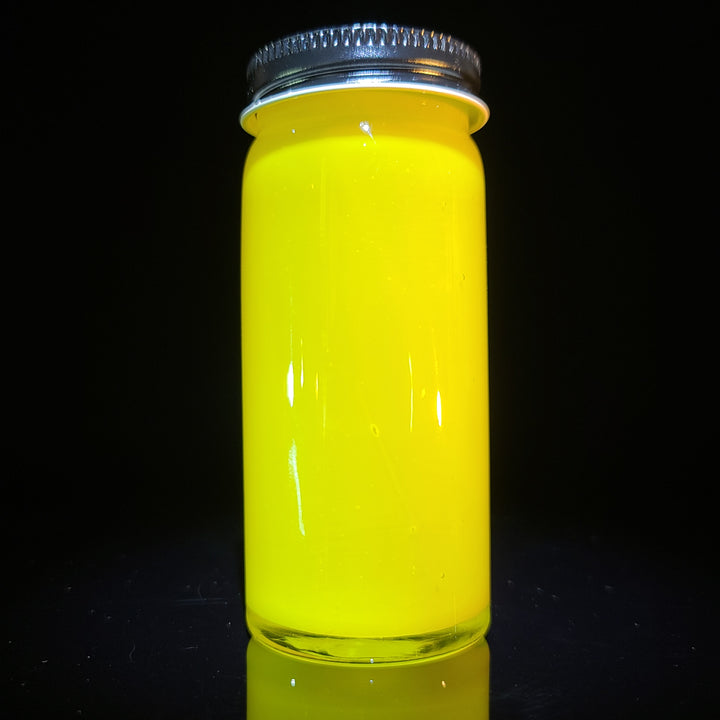 Solid Yellow Jar - Tall Accessory Empty 1 Glass   