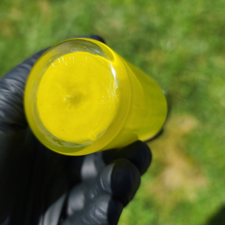 Solid Yellow Jar - Tall Accessory Empty 1 Glass   
