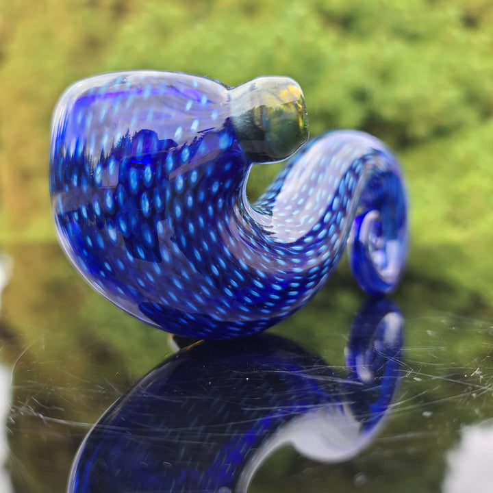 Snake Skin Curl Lock Pipe Glass Pipe Firekist Glass   