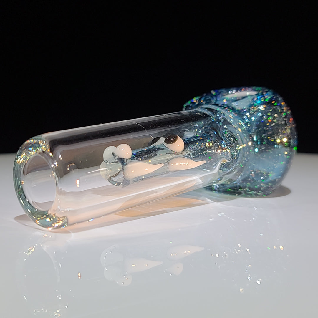 Mini Crushed Opal Dragon Pipe Glass Pipe Gus Glass   