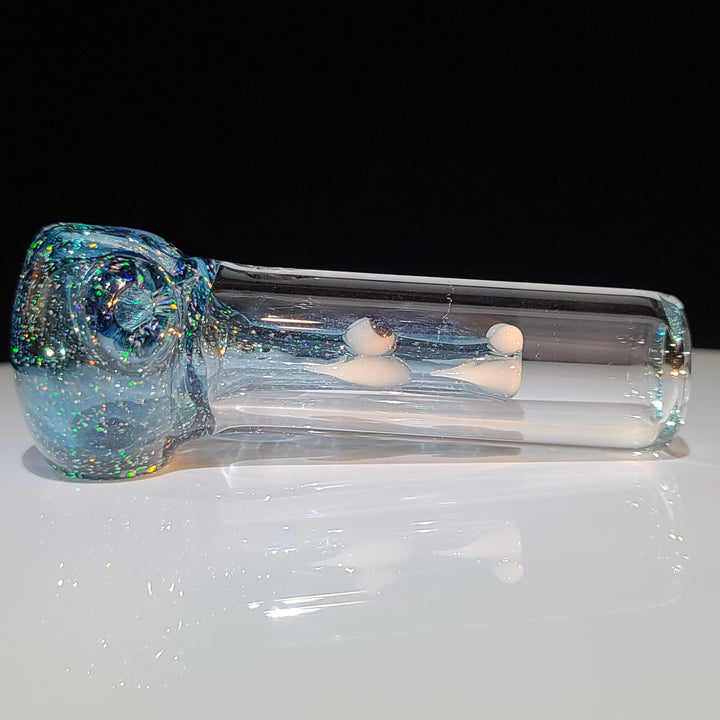 Mini Crushed Opal Dragon Pipe Glass Pipe Gus Glass   