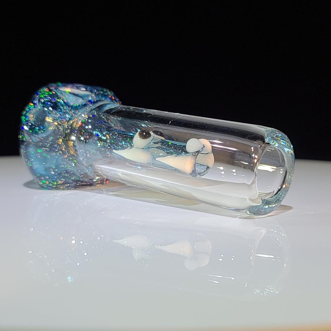 Mini Crushed Opal Dragon Pipe Glass Pipe Gus Glass   