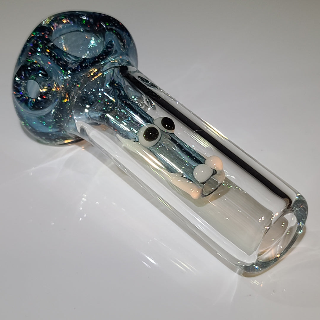 Mini Crushed Opal Dragon Pipe Glass Pipe Gus Glass   