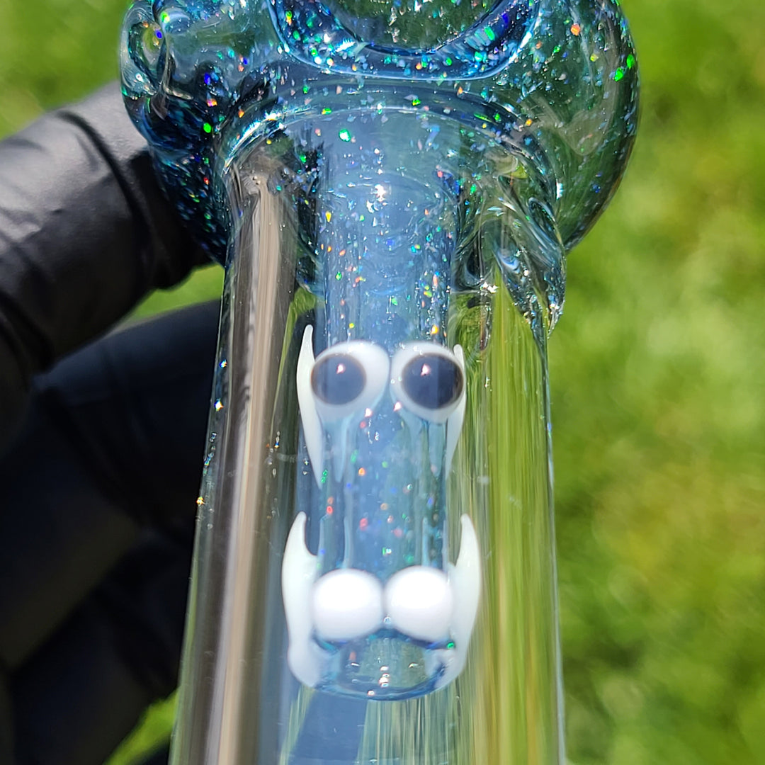 Mini Crushed Opal Dragon Pipe Glass Pipe Gus Glass   
