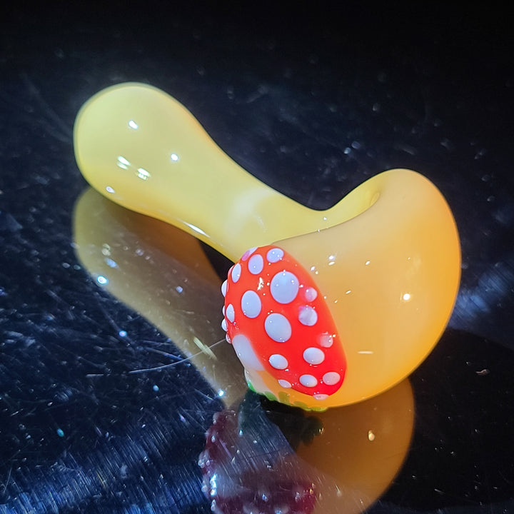 Mushroom Spoon Glass Pipe Glass Happy   