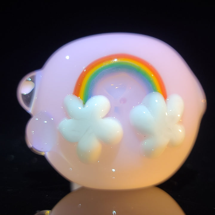 Happy Rainbow Spoon Glass Pipe Glass Happy   