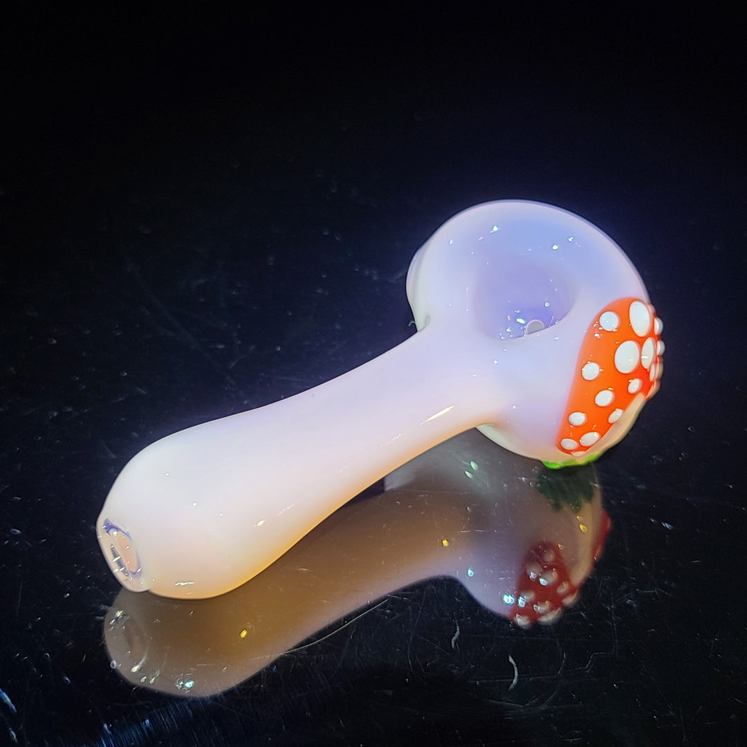 Mushroom Spoon Glass Pipe Glass Happy   