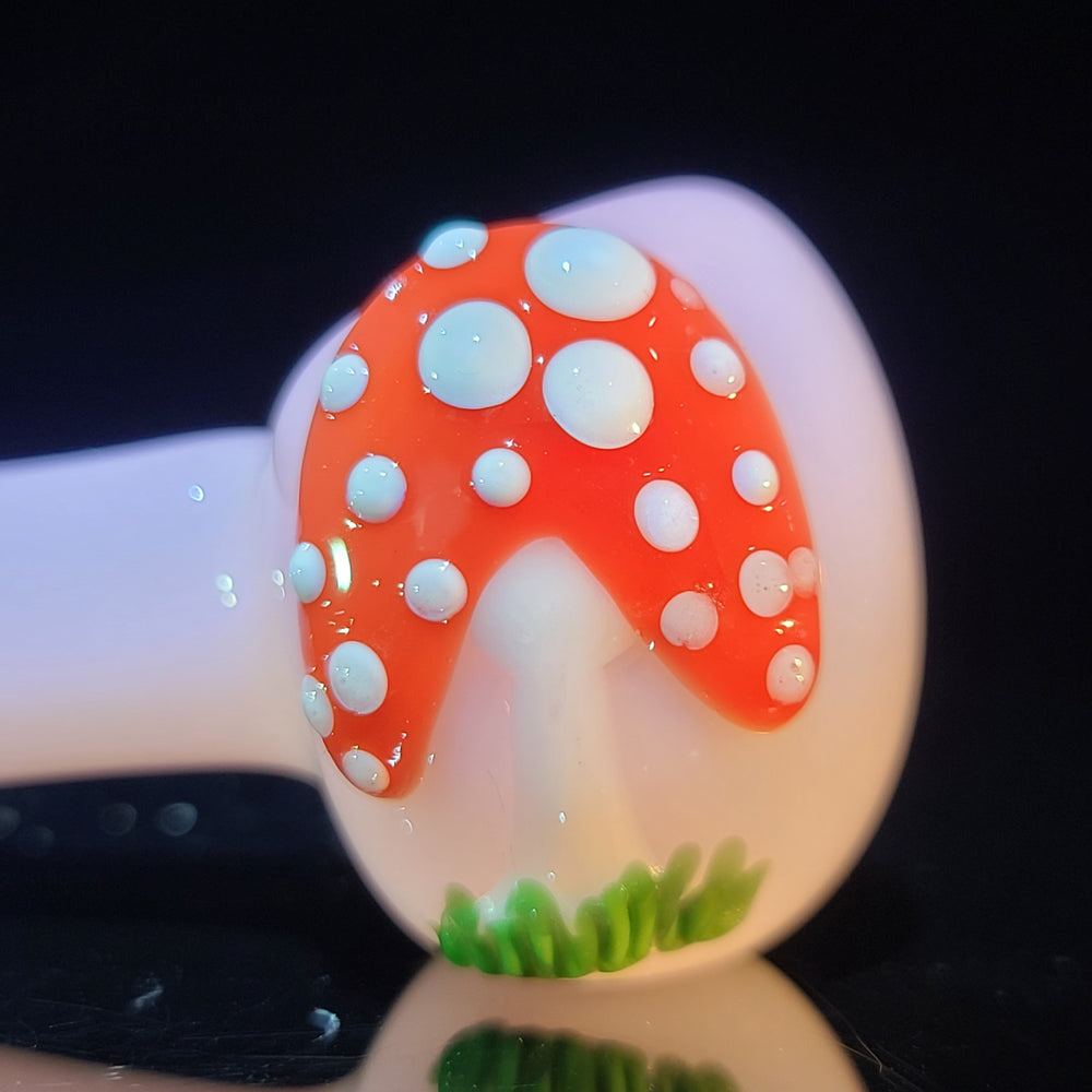 Mushroom Spoon Glass Pipe Glass Happy   