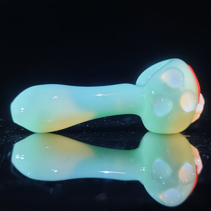 Rainbow Spoon Glass Pipe Glass Happy   