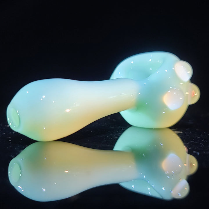 Rainbow Spoon Glass Pipe Glass Happy   