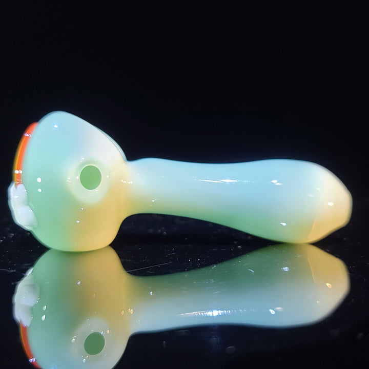 Rainbow Spoon Glass Pipe Glass Happy   