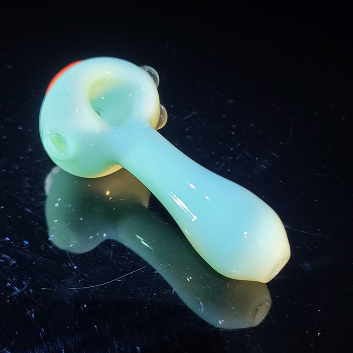 Rainbow Spoon Glass Pipe Glass Happy   