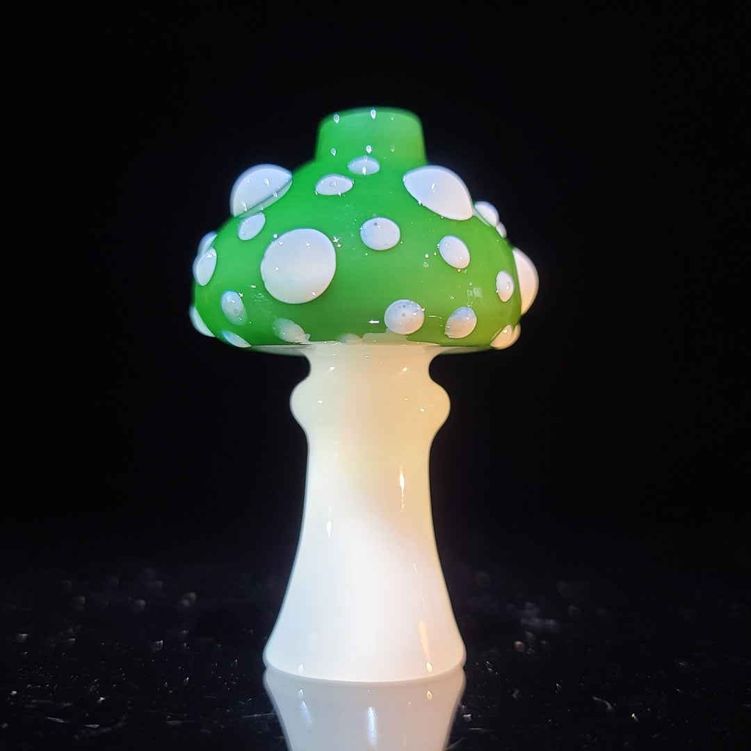 Happy Mushroom Chillum Glass Pipe Glass Happy   
