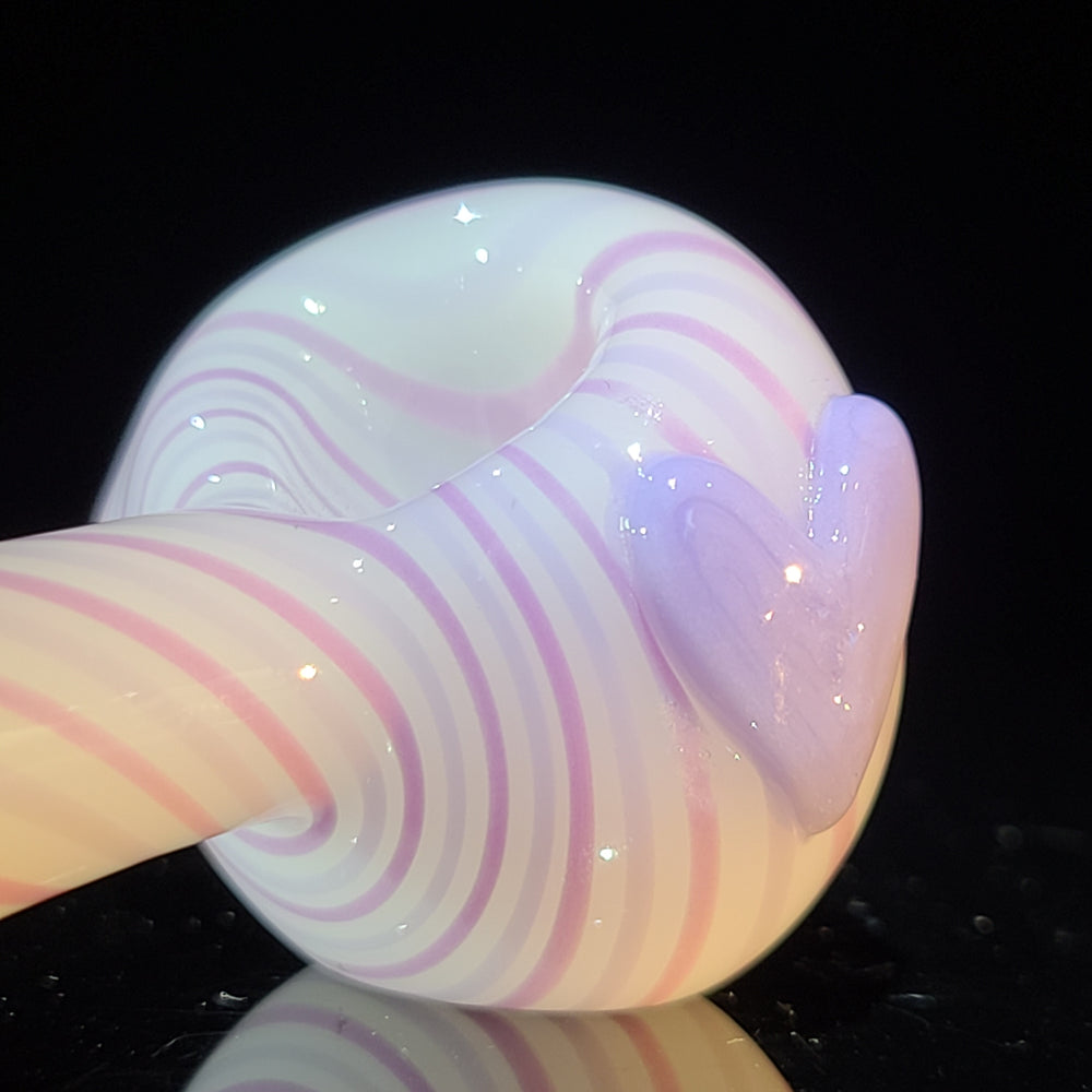 Fruit Stripe Heart Spoon Glass Pipe Glass Happy   