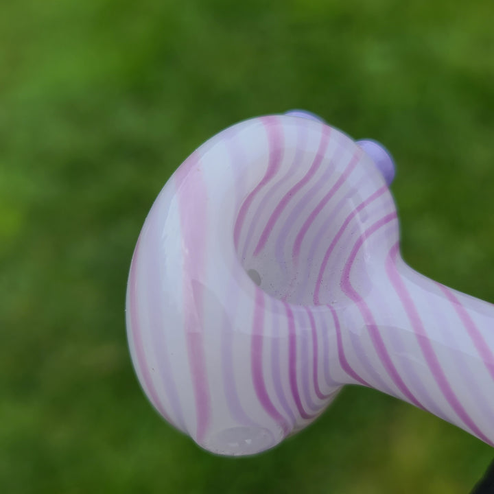 Fruit Stripe Heart Spoon Glass Pipe Glass Happy   