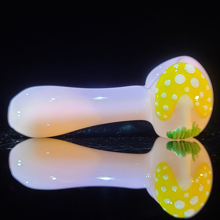 Mushroom Spoon Glass Pipe Glass Happy   