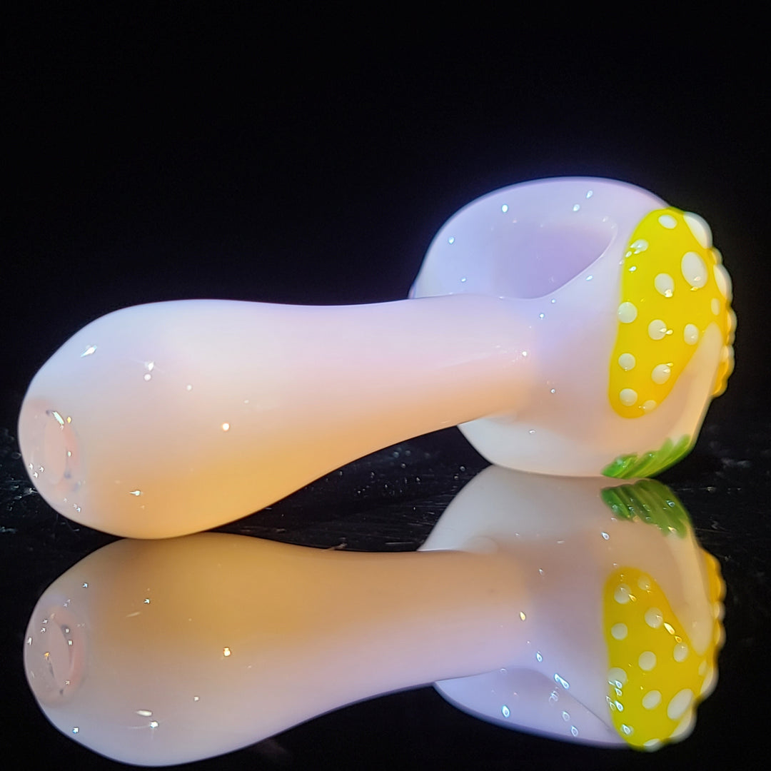 Mushroom Spoon Glass Pipe Glass Happy   