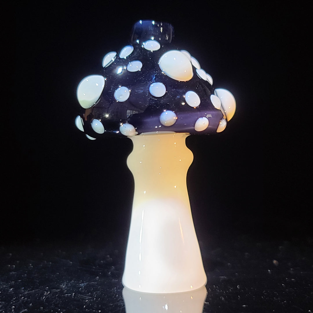 Mushroom Chillum Glass Pipe Glass Happy   