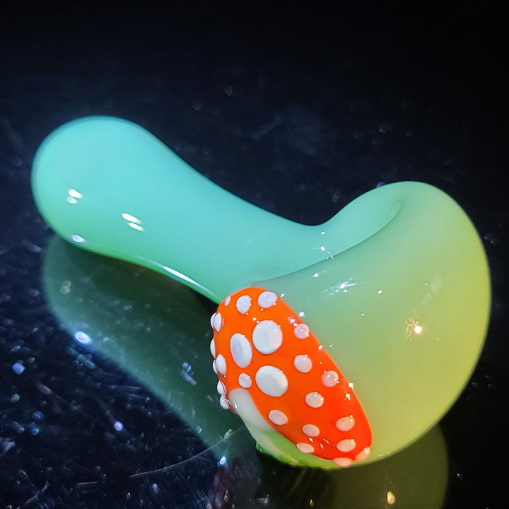 Mushroom Spoon Glass Pipe Glass Happy   