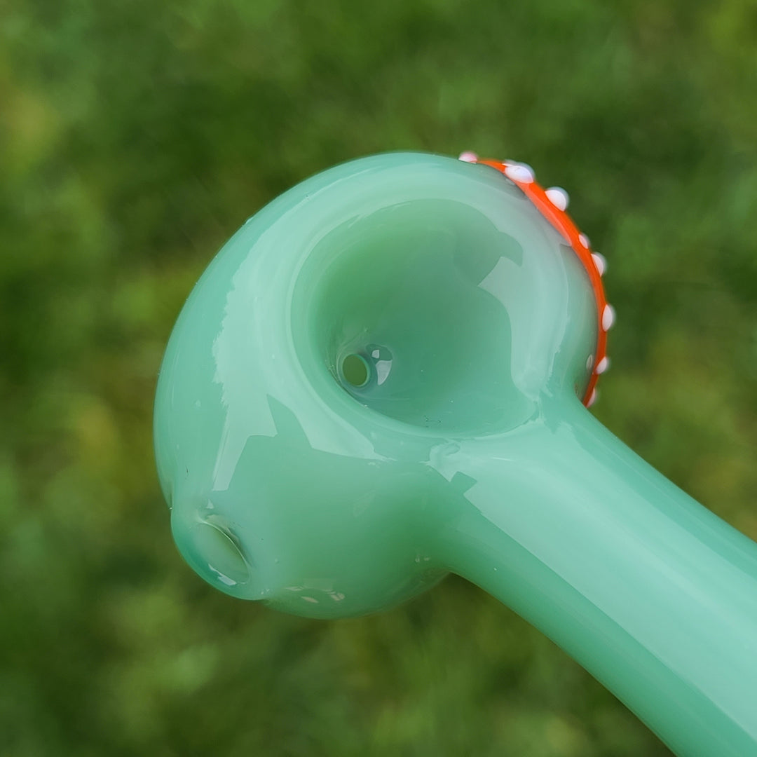 Mushroom Spoon Glass Pipe Glass Happy   