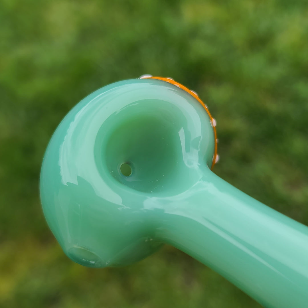 Mushroom Spoon Glass Pipe Glass Happy   