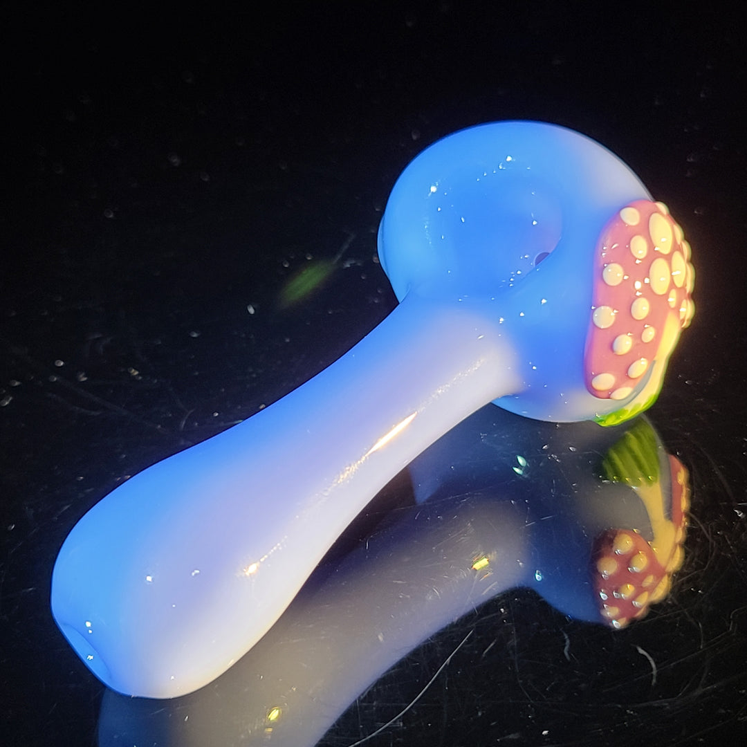 Hapy Mushroom Spoon Glass Pipe Glass Happy   